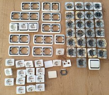 Elbi Tuna Steckdosen Schalter Rahmen Elektro Installation Konvolut