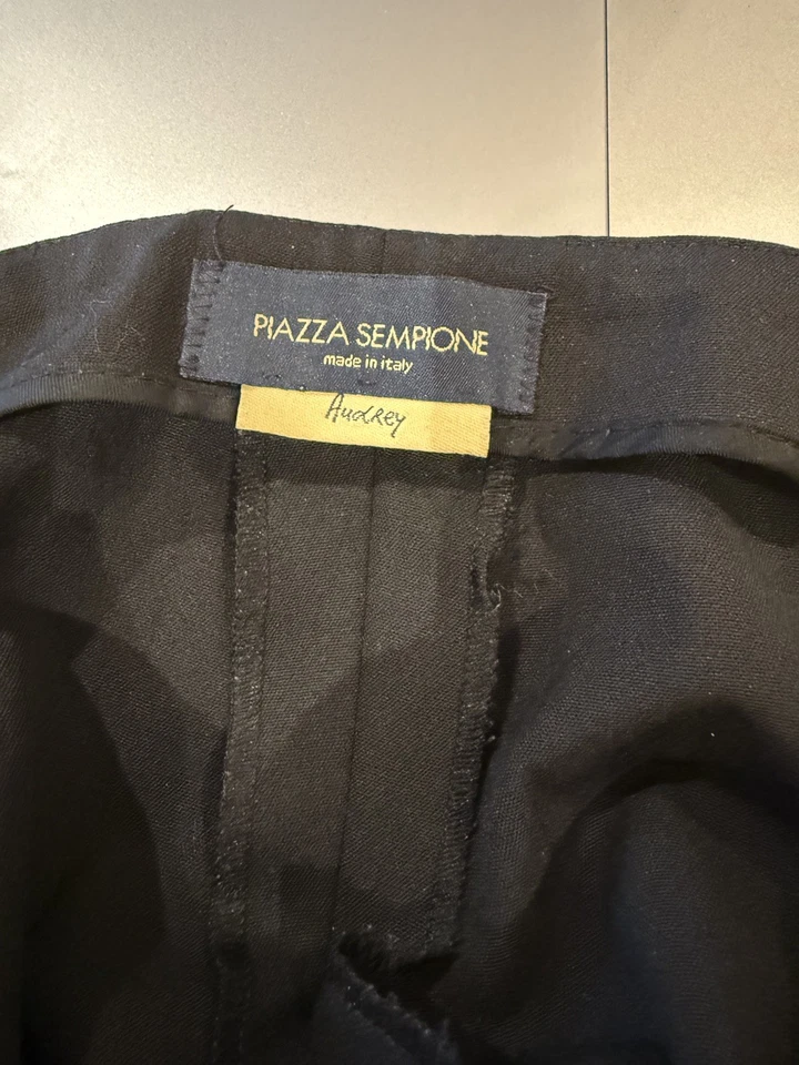 Piazza Sempione Lades Audrey Trousers Black size 42 (UK10) - Image 2 of 2