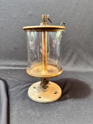 VINTAGE The Lunkenheimer Co No. 6  SENTINEL Oiler Hit Miss Gas Engine Steam NICE