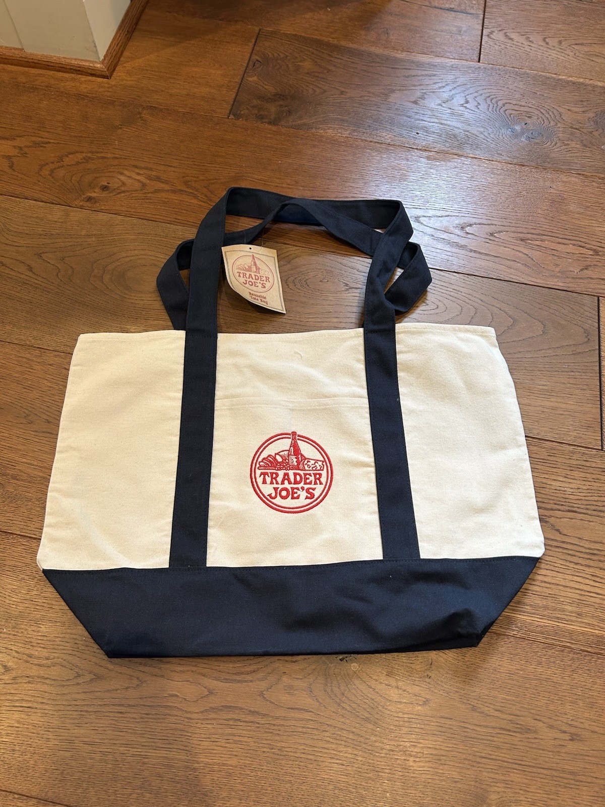 Trader Joe's Canvas Tote Bag