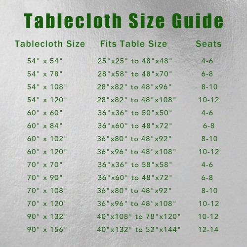 sancua Rectangle Tablecloth - 60 x 102 Inch 102" x 60" (Rectangular), Yellow - Picture 7 of 7
