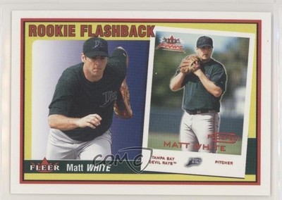 2002 Fleer Rookie Flashback Matt White #18RF fm0
