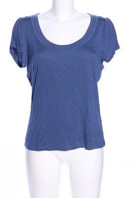 MARKS & SPENCER (AUTOGRAPH) U-Boot-Shirt Damen Shirt Gr. DE 42 blau Casual-Look