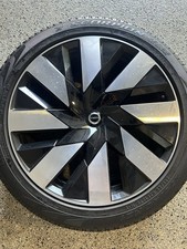 Volvo XC90 2023-2026 OEM - 21" 8-Spoke Black Diamond Cut - Set of 4