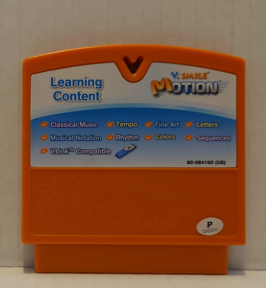 VTech Vmotion VSmile learning system Disney Little Einsteins game works well - Image 2 of 2