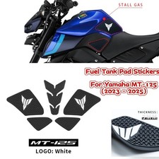 Anti Slip Fuel Tank Pad Stickers Side For Yamaha MT-125 MT 125 MT125 2023 2024-