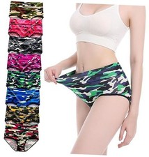 Women's Underwear Cotton Tummy Control High X-Large Multi - C01 - 8 Pack
