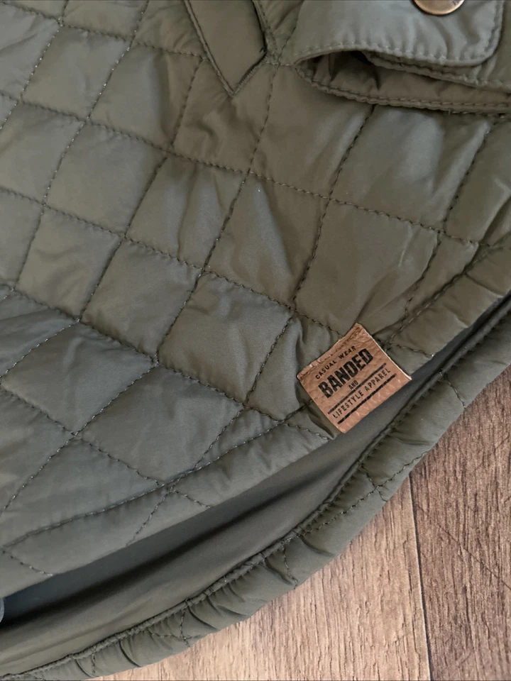 Banded Womens St. Augestine Forrest Shirtjacket Quilted Shacket - Image 3 of 4