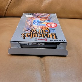 Castlevania 3 Dracula's Curse Nintendo NES Box Game Insert