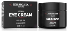 Viking Revolution Men's Eye Cream - Natural Anti-Aging, 1 Count (Pack of 1) 