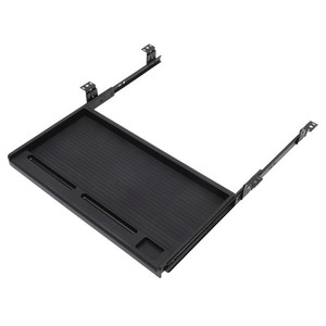 Multi-purpose Storage Tray under Desk Sliding Keyboard Stand for Desktop