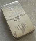 Bell Associates Vintage 10oz 99.9 Fine Silver Bar. Serial #11 Certificate
