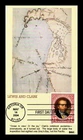 US COVER LEWIS & CLARK EXPEDITION BICENTENNIAL FIRST DAY ISSUE ALL OVER BGC