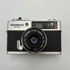 Olympus 35 ED Rangefinder Film Camera 38mm f/2.8 Lens Untested