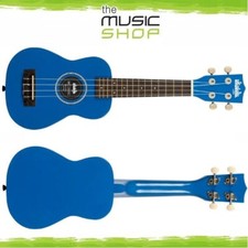 Kala Blue Ink Ukadelic Soprano Ukulele with Bag - UK-BLUEINK Uke