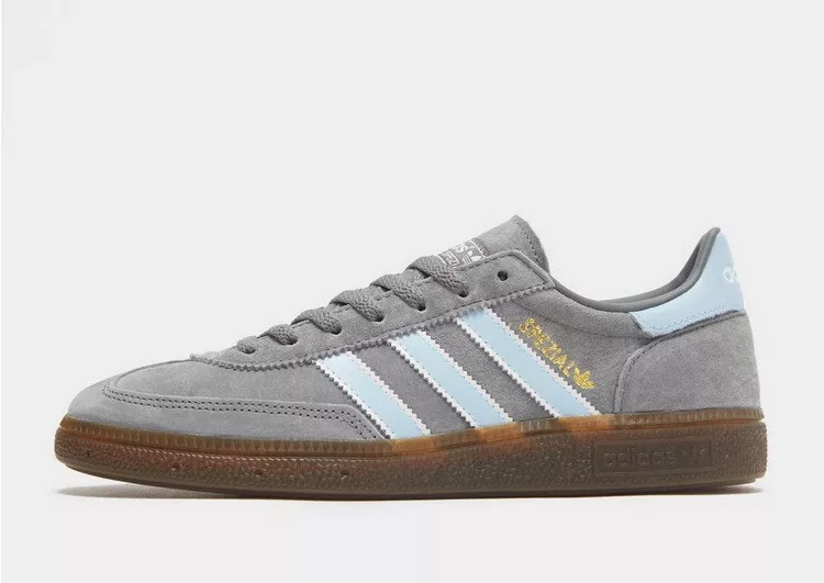 adidas Originals Handball Spezial in Grey and Light Blue UK All