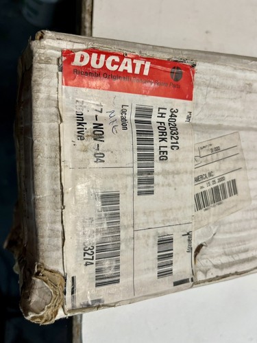 Nuovo Originale Ducati Monster 600 750 900 Ss Sinistro Regolabile Forcella Showa - Foto 9 di 10
