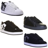 Dc Shoes Court Grafik Mens Leather Skate Trainer Size Uk 6 - 12 Dc Shoes Court Grafik Mens Leather Skate Trainer Size Uk 6 - 12