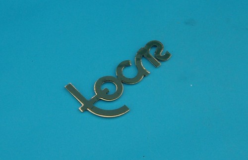 FORD " FOCUS " GOLD FINISH BADGE NEW, SELF ADHESIVE - Picture 2 of 2