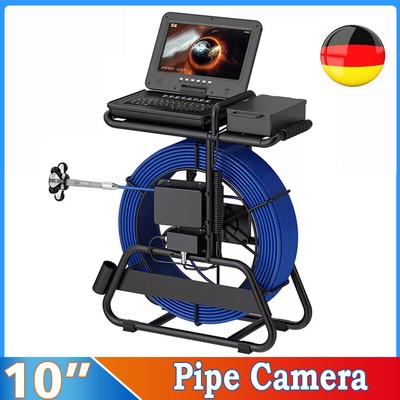 1080P Sewer Pipe Inspection Camera 512HZ Locator Meter Self-Leveling with Brake