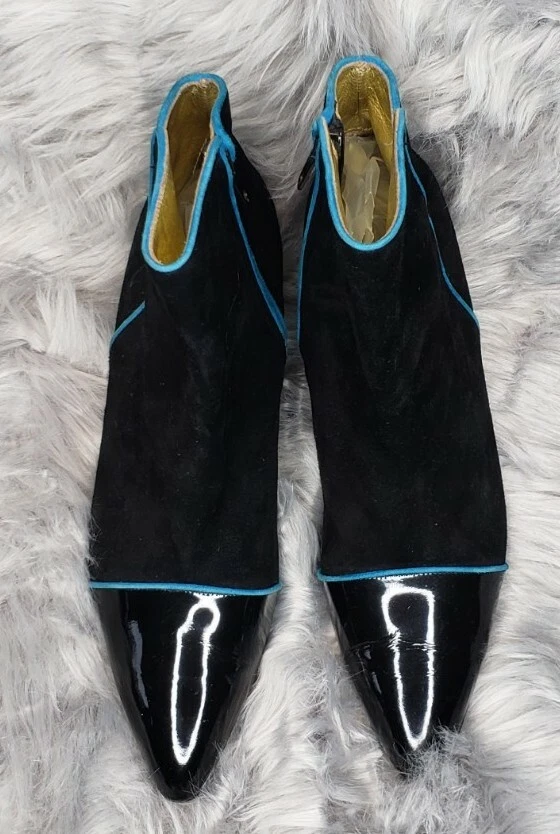 Botines de tacón de gatito italiano Escada talla 8 Foto 3 de 4