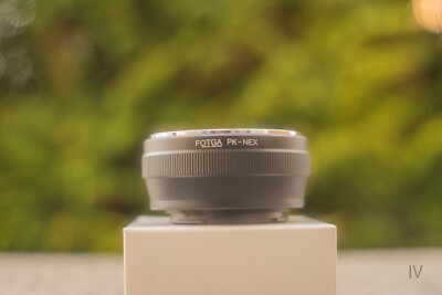 PK E-Mount Adapter - Objektiv Adapter Ring Pentax K to Sony NEX, E Mount