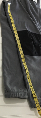 Athletic Works Boys XL Husky Polar Fleece Jogger Pants W/Pockets Gray Black New - Picture 9 of 9