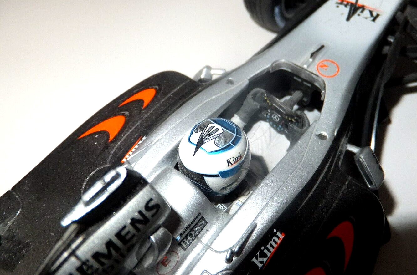 KIMI RAIKKONEN WEST McLAREN MERCEDES MP417 10" MINICHAMPS PAUL'S MODEL