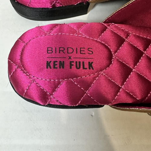 Birdies Ken Fulk Labrador Golden Retriever Dog Camo Mule Slippers Flats Size 8.5 - Picture 3 of 4