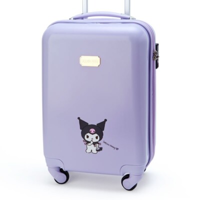 Kuromi キャリーケース 紫 Sanrio Kuromi Travel Luggage Carry on Suitcase Spinner Purple TSA