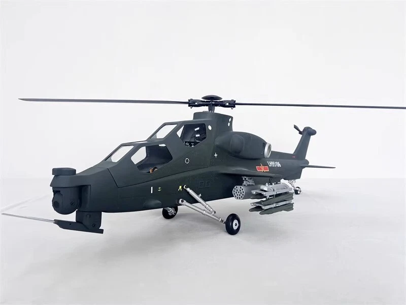 Klemmbao Z-10 Kampfhubschraubers 470 mit 6CH 3D GPS BLDC und H1 Flight Control - Bild 2 von 4