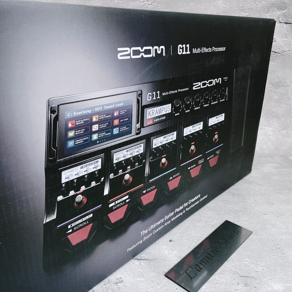 ZOOM G11　Multi Effecter Amazon.com: Zoom G11 Guitar Multi-Effects Processor with