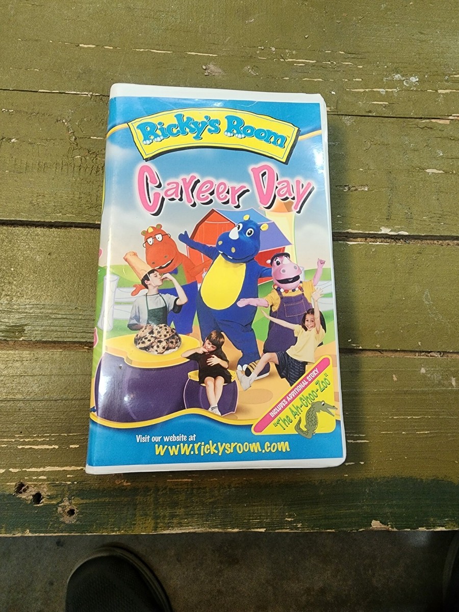 Ricky's Room Vhs Career Day The Ah-Choo-Zoo Ultra Rare Lost Media