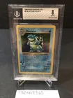 1999 Pokemon WOTC Base Shadowless Holo Blastoise #2 - Beckett BGS 8 Near Mint+