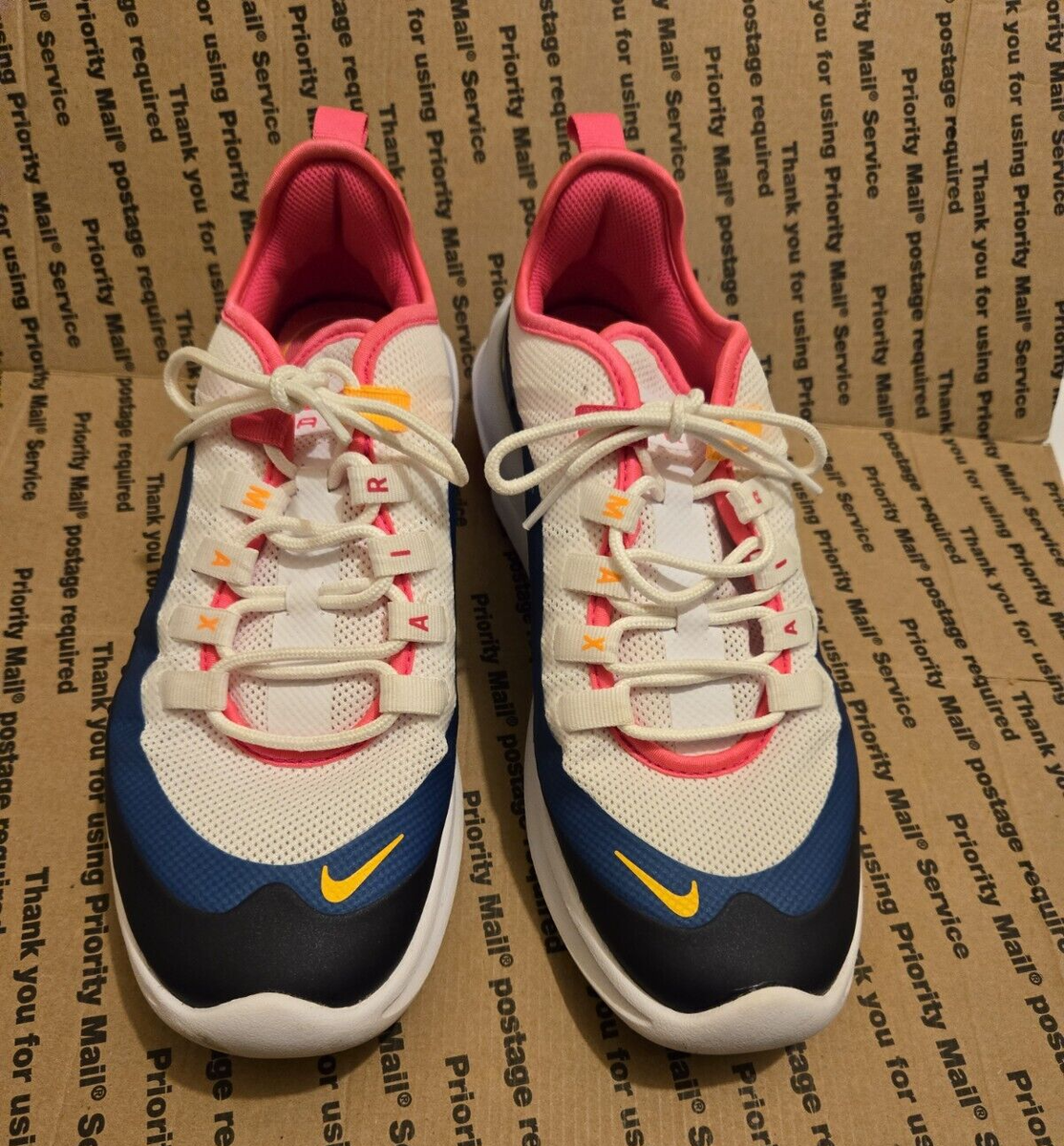 Nike Air Max Axis Trainer Women's Sneakers C15777-100 White Pink