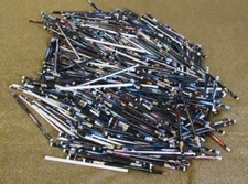 400 ?? Vintg FOOHY Planets Pencils ,WITH Facts About Each Planet Printed On Them