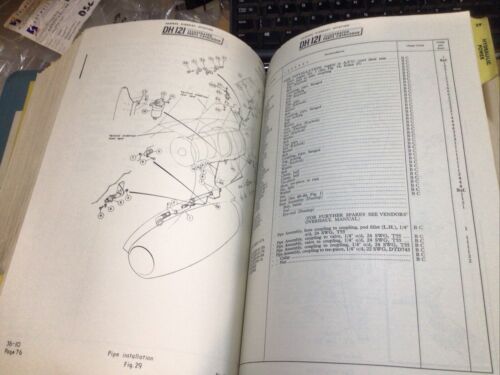 Hawker Siddeley DH121 Trident Illustrated Parts Catalogue 1 Volume - Picture 12 of 24