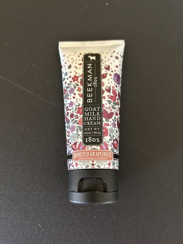 Beekman 1802 PGoat Milk Hand Cream, 2 Oz. HONEYED GRAPEFRUIT- NEW/ SEALED - Picture 2 of 3
