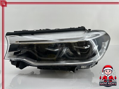 OEM 2017-2020 BMW 540i Left Driver's Side W/Adaptive W/LED Turn Signal Headlight