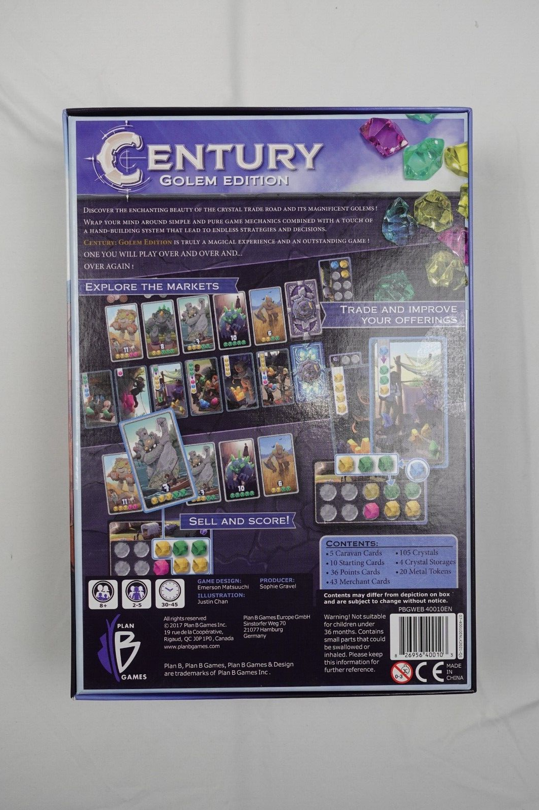 Century: Golem Edition Plan B Games Board Game New and Sealed | eBay