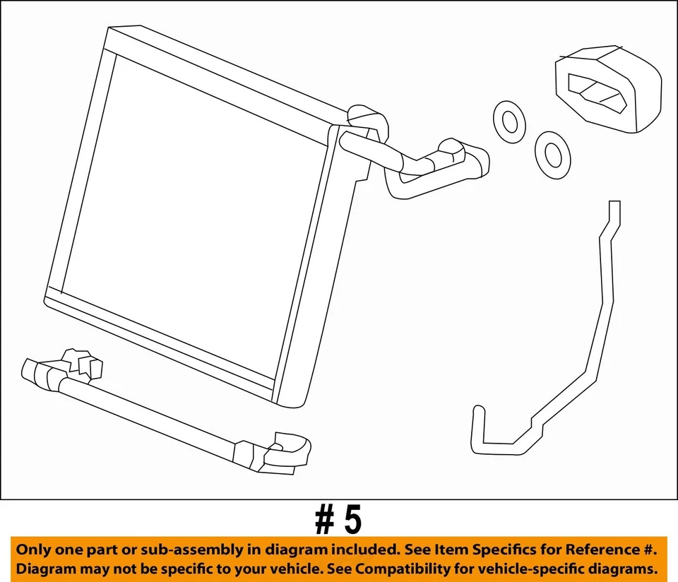 2013 2014 2015 Acura RDX OEM AC Evaporator Housing With Blower - Image 4 of 4