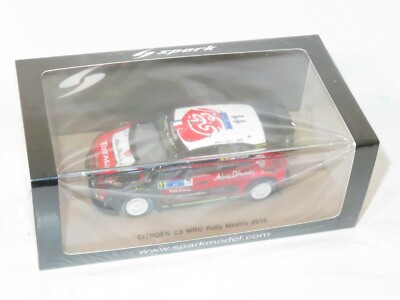 Miniature Citroën Rallye 1/18 - Total Abu Dhabi - Loeb/Elena - Neuve