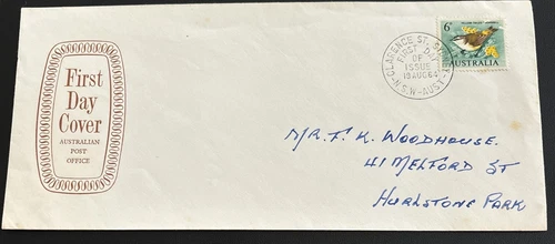 Australian FDC 1964 White Shield Cover