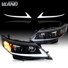 VLAND LED DRL Headlights L+R For 2012-2014 Toyota Camry L/LE/SE/SE Sport/XLE/XSE