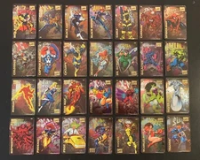 1996 MARVEL COMICS SUPER HEROES REFRIGERATOR MAGNETS CARDS SINGLES YOU CHOOSE