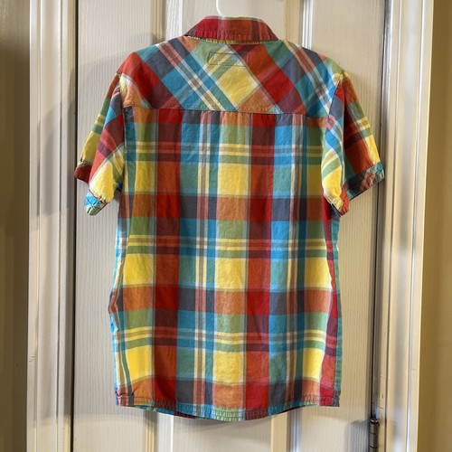 Ralph Lauren plaid boy’s L 7 Short sleeve button down shirt - Picture 7 of 7