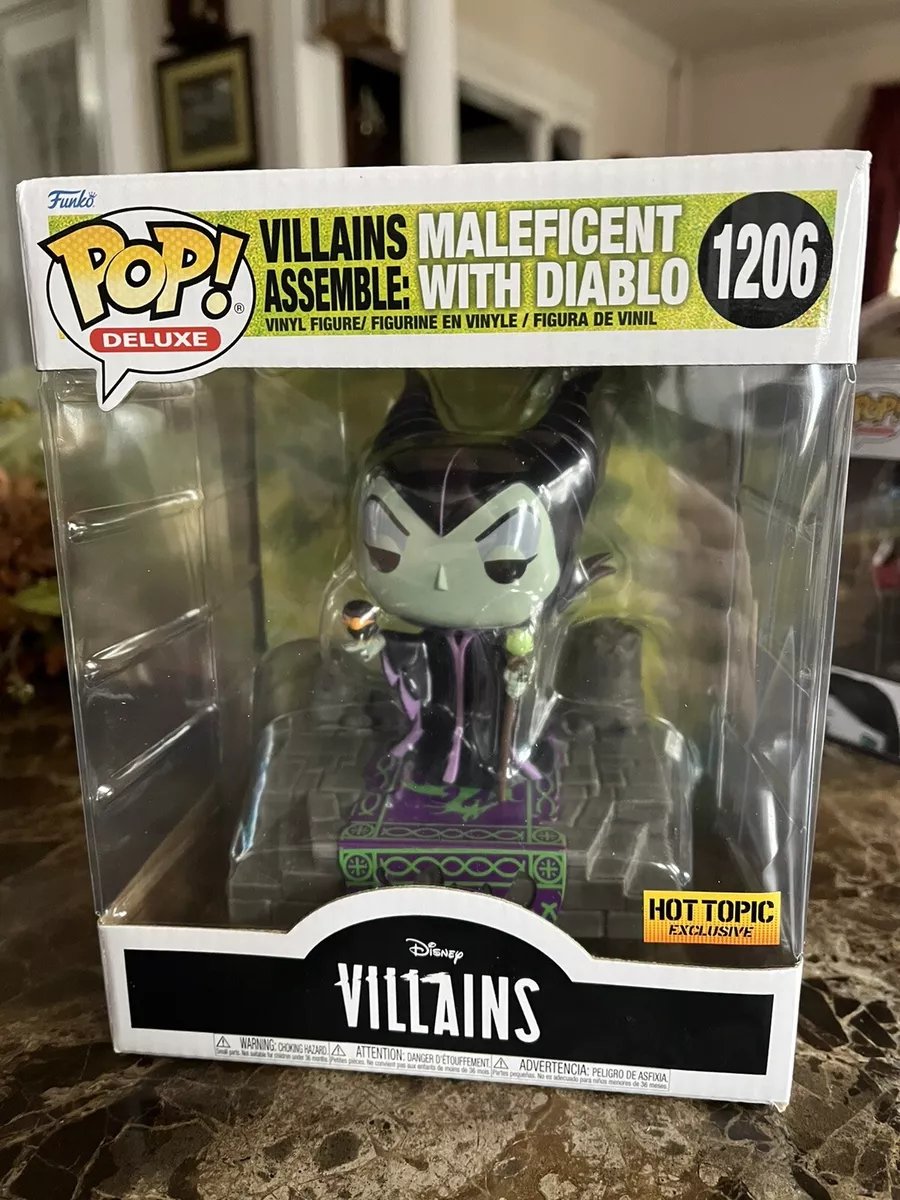 DISNEY - POP DELUXE N° 1206 - Maleficient with Diablo - Magic Heroes