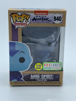Funko Pop! Aang Spirit Glow GITD Box Lunch Earth Day Exclusive #940 **IN HAND** | eBay
