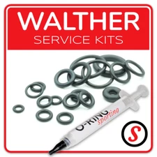 WALTHER O-Ring seal rifle service kit for ALL MODELS + OPTIONAL GREASE