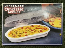 Microwave Omelet Maker Cooker Breakfast  Gadget Tool Eggs Quick & Easy